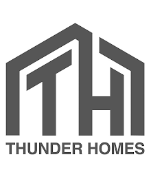 TH THUNDER HOMES logo