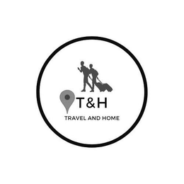 T&H TRAVEL AND HOME logo
