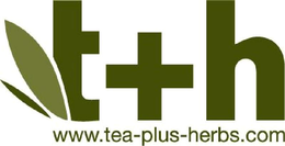 T+H WWW.TEA-PLUS-HERBS.COM logo