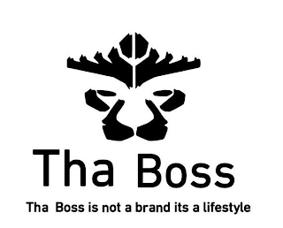 THA BOSS THA BOSS IS NOT A BRAND ITS A LIFESTYLE logo