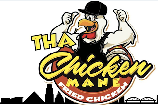 THA CHICKEN MANE FRIED CHICKEN logo