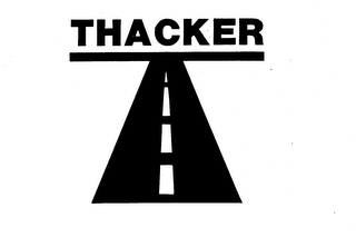 THACKER T logo