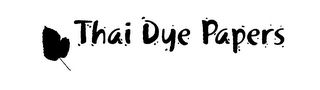 THAI DYE PAPERS logo