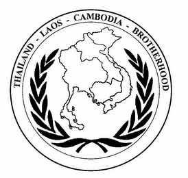 THAILAND - LAOS - CAMBODIA - BROTHERHOOD logo