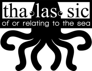 THALASSIC OF OR RELATING TO THE SEA logo