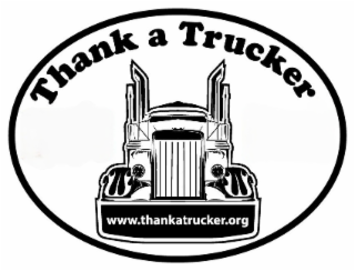 THANK A TRUCKER WWW.THANKATRUCKER.ORG logo