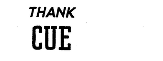 THANK CUE logo