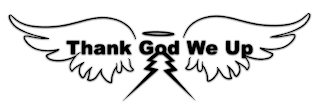 THANK GOD WE UP logo