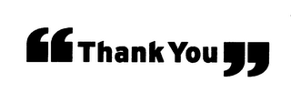THANK YOU logo