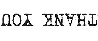 THANK YOU logo