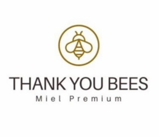 THANK YOU BEES MIEL PREMIUM logo