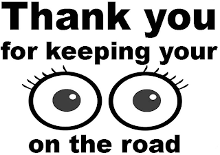 THANK YOU FOR KEEPING YOUR ON THE ROAD logo