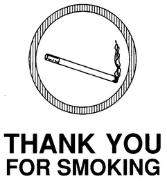 THANK YOU FOR SMOKING logo