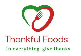 THANKFUL FOODS IN EVERYTHING, GIVE THANKS logo