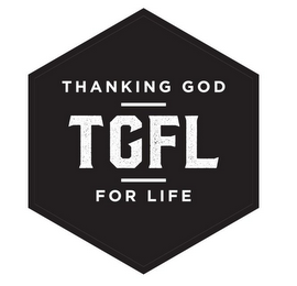 THANKING GOD FOR LIFE TGFL logo