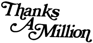 THANKS A MILLION logo