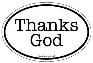 THANKS GOD WWW.THANKS-GOD.COM logo