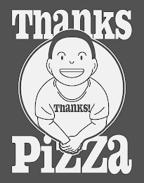 THANKS PIZZA THANKS! logo