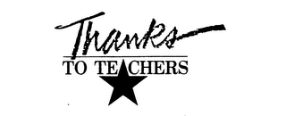 THANKS TO TEACHERS logo