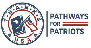 THANKS USA PATHWAYS FOR PATRIOTS logo