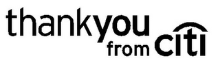 THANKYOU FROM CITI logo
