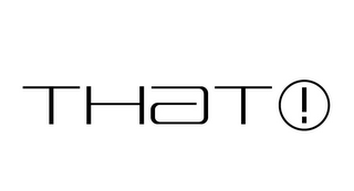 THAT! logo