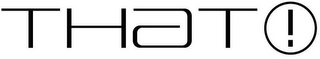 THAT! logo