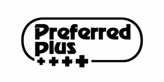 THAT CAPTURES THE WORDS PREFERRED PLUS AND THE FOUR PLUS SYMBOLS. logo