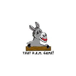 THAT D.A.M. GAME! logo
