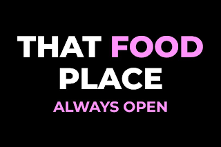 THAT FOOD PLACE ALWAYS OPEN logo