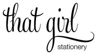 THAT GIRL STATIONERY logo