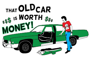 THAT OLD CAR IS WORTH MONEY! logo