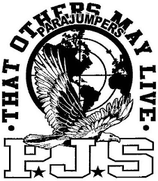 THAT OTHERS MAY LIVE PARAJUMPERS PJS logo