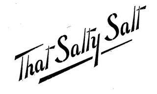 THAT SALTY SALT logo