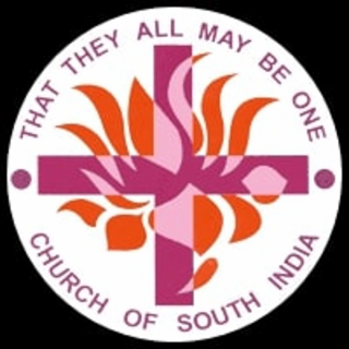 THAT THEY ALL MAY BE ONE CHURCH OF SOUTH INDIA logo
