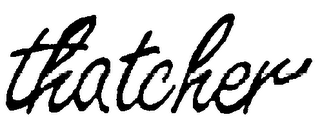 THATCHER logo