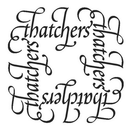 THATCHERS THATCHERS THATCHERS THATCHERS logo