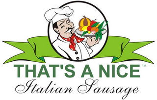 THAT'S A NICE ITALIAN SAUSAGE logo