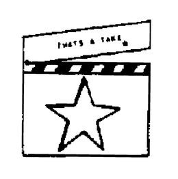 THAT'S A TAKE logo
