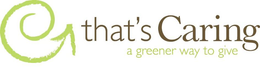 THAT'S CARING A GREENER WAY TO GIVE logo
