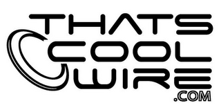THATS COOL WIRE.COM logo