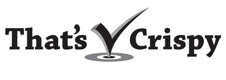 THAT'S CRISPY logo