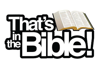 THAT'S IN THE BIBLE! logo