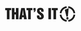 THAT'S IT! logo
