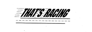 THAT'S RACING logo