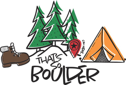 THAT'S SO BOULDER I'M HERE logo