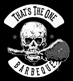 THAT'S THE ONE BARBECUE logo