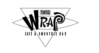 THATSA WRAPP CAFE SMOOTHIE BAR logo