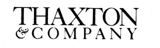 THAXTON & COMPANY logo