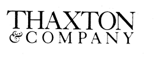 THAXTON & COMPANY logo